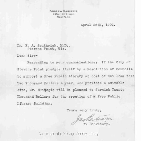 Stevens Point’s Lost Carnegie Library: Part 2 | Historic Stevens Point